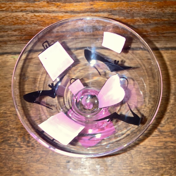 Glass by  Martini Lolita, Santa Barbara Design Hand Painted Lolita Martini Glass - Picture 2 of 6